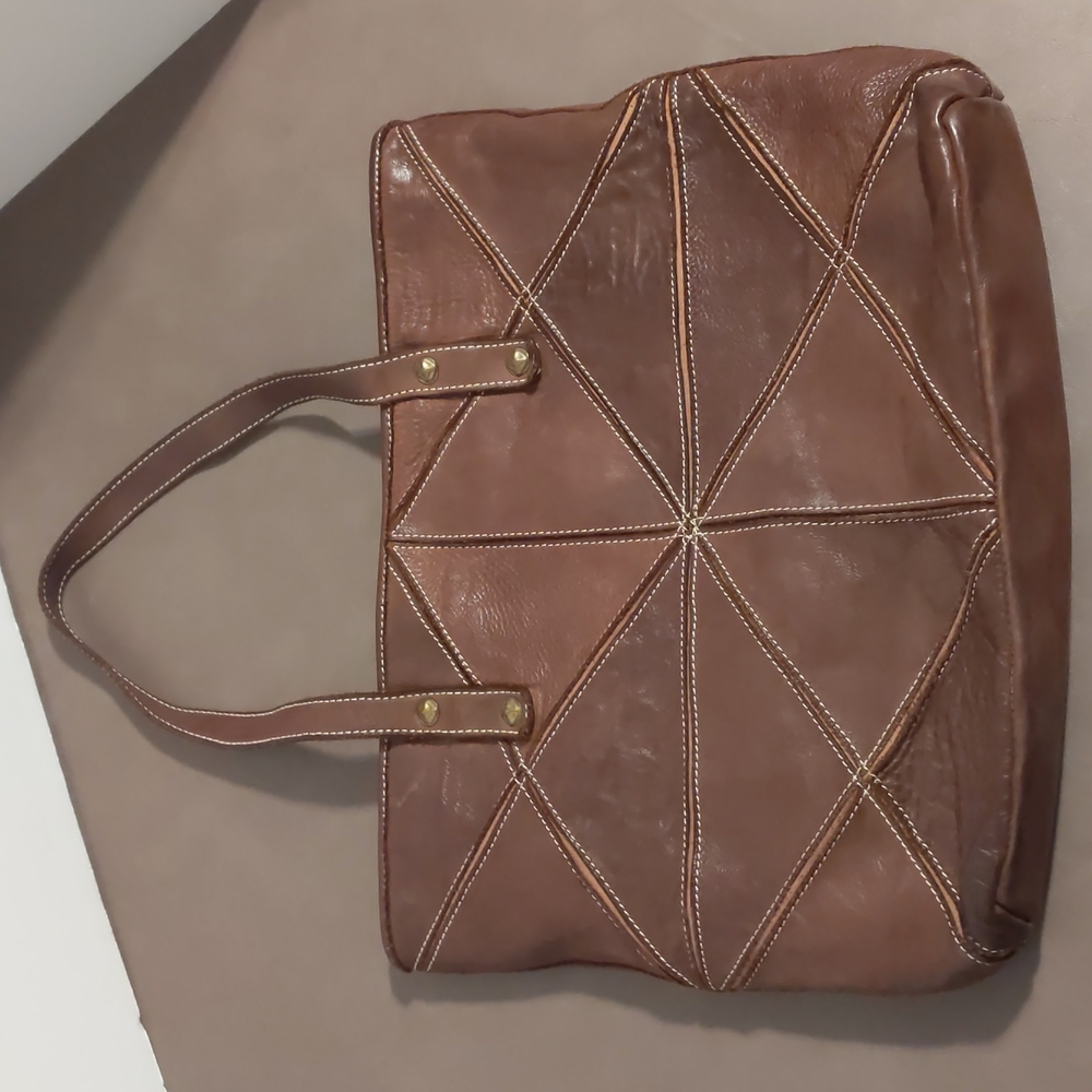 Costanza Rota Purse Italian Leather Brown